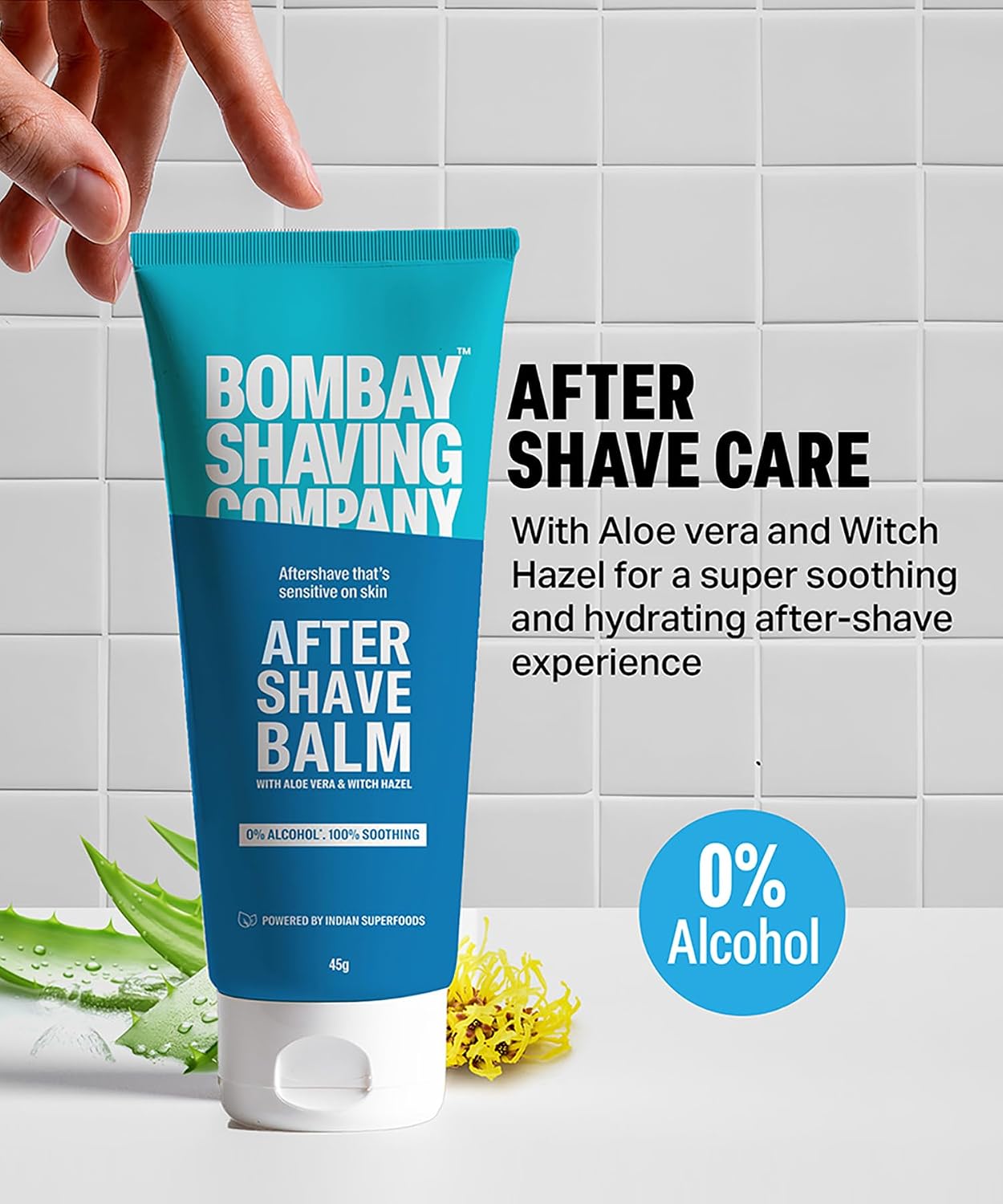 Bombay Shaving Company Premium Shaving Kit For Men | Charcoal Face Scrub, Charcoal Shaving Cream, Post Shave Balm, Neem & Charcoal Bath Soap, Face Towel | Travel Bag | Shaving Kit | Travel Kit For Men