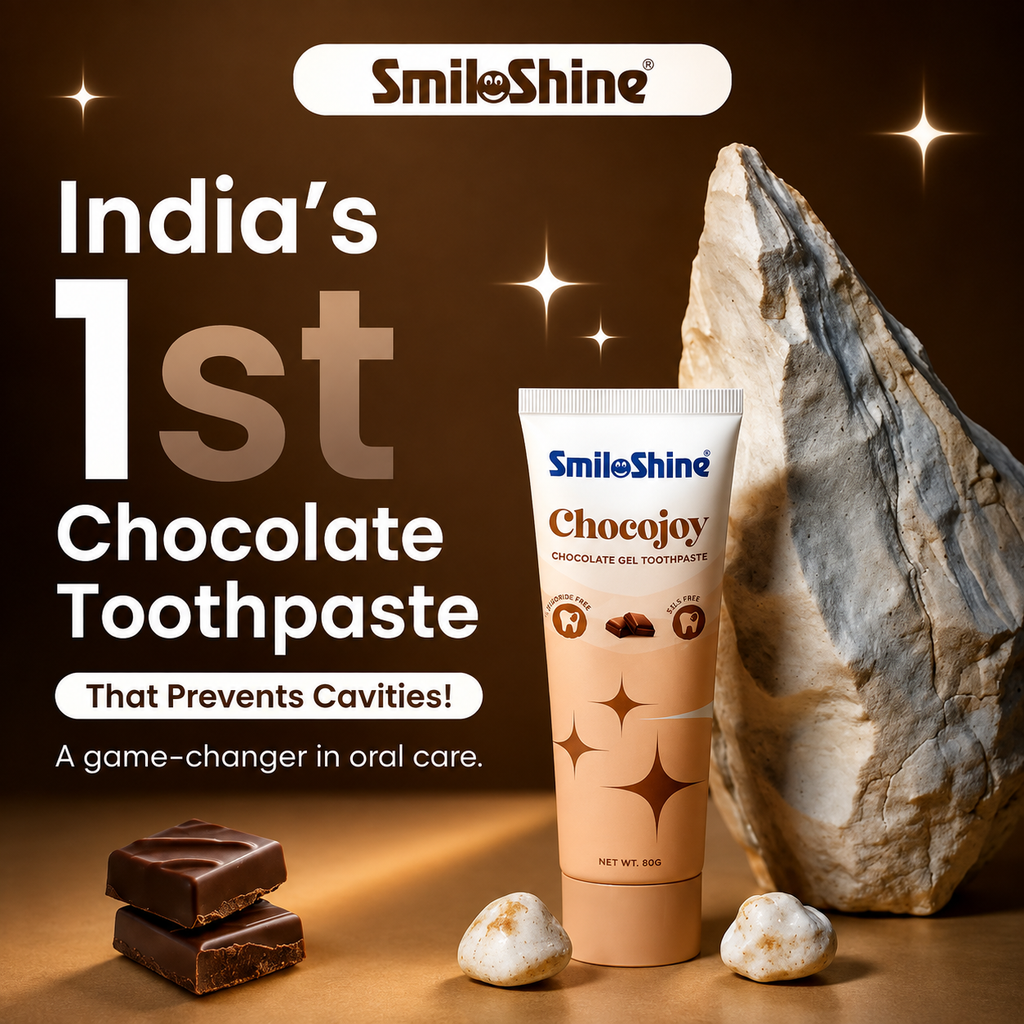 SmiloShine Chocojoy Gel Toothpaste - Chocolate Flavour