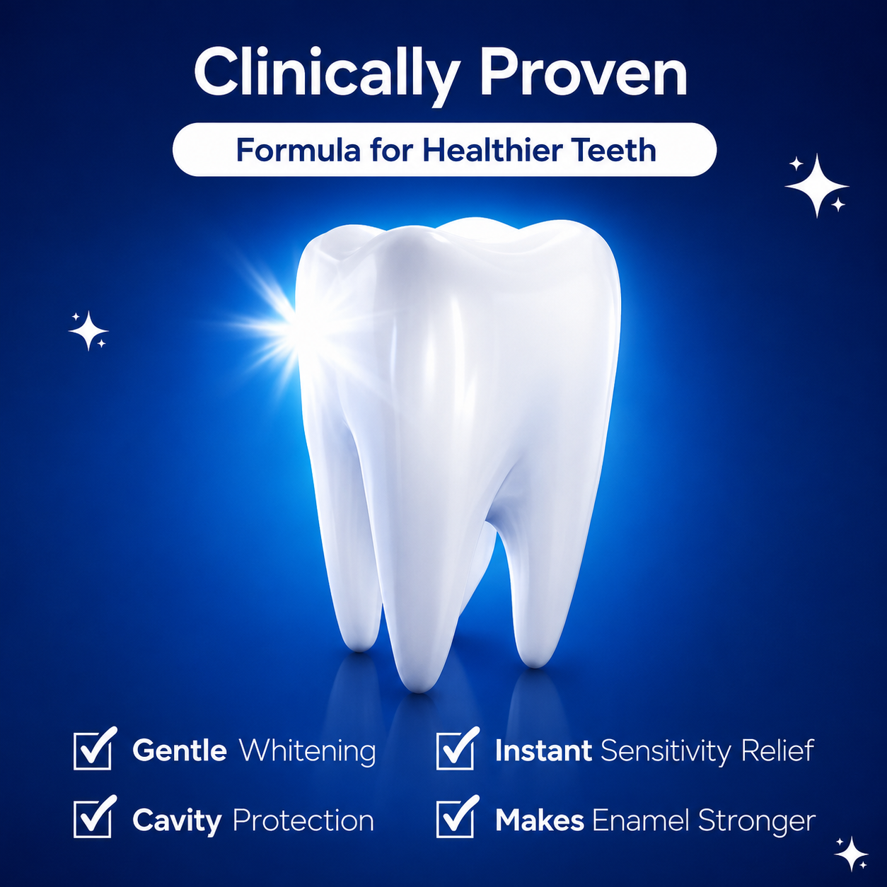 SmiloShine Sensitivity Toothpaste with Nitraguard Technology